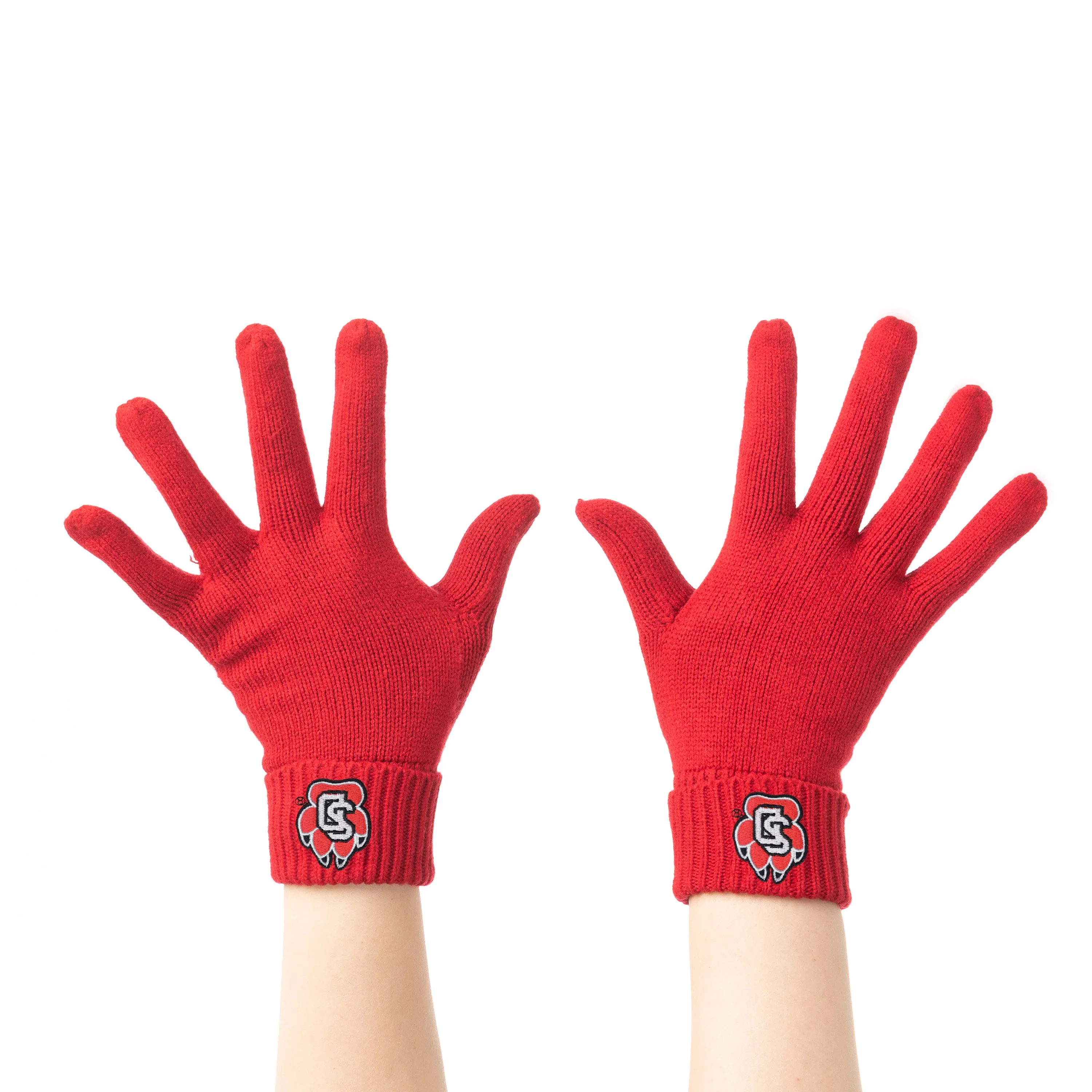 2024 Zoozatz Red Knit Glove