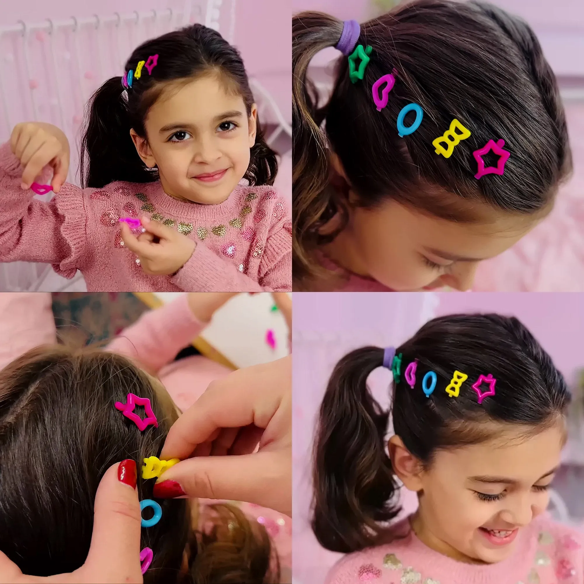 30 Pack BGP5 Hair Barrettes for Girls