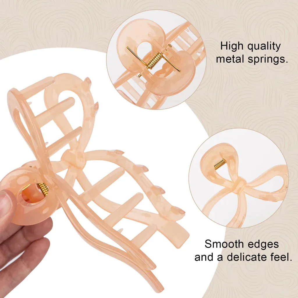 4 Pcs Large Hair Claw Clips