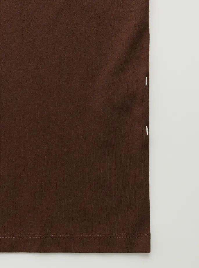 Aiayu - Classic Circular Tee Coffee