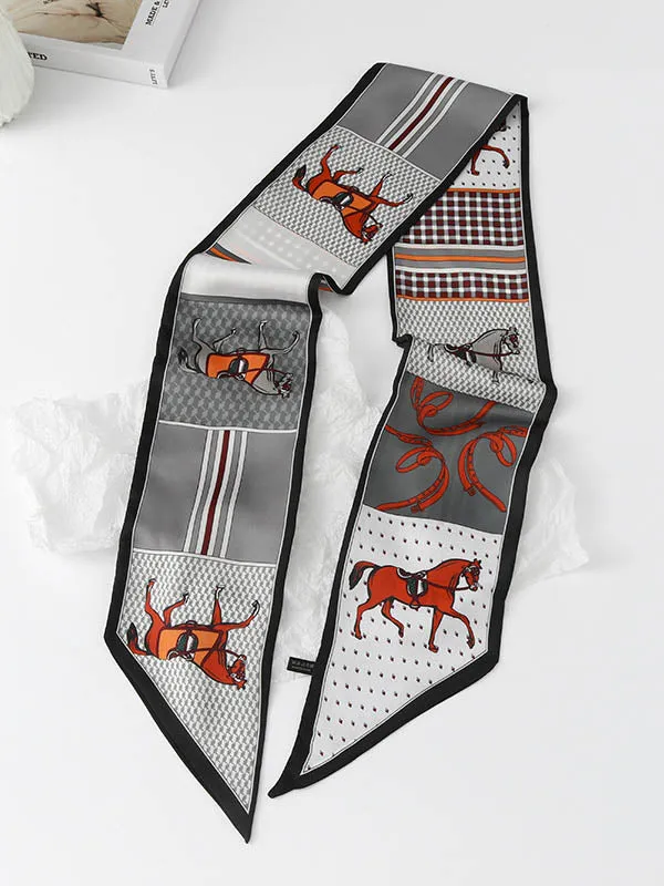 Animal Printed Scarf Hair Band
