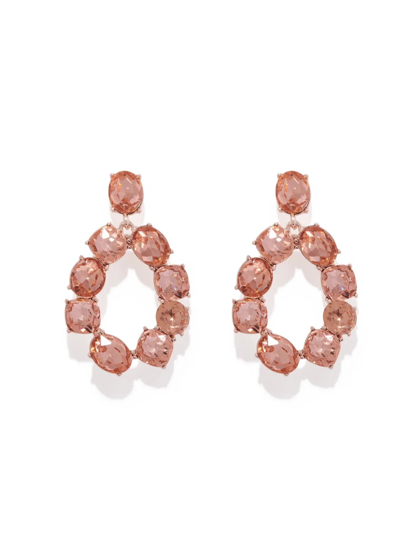 Becca Oval Drop Earrings