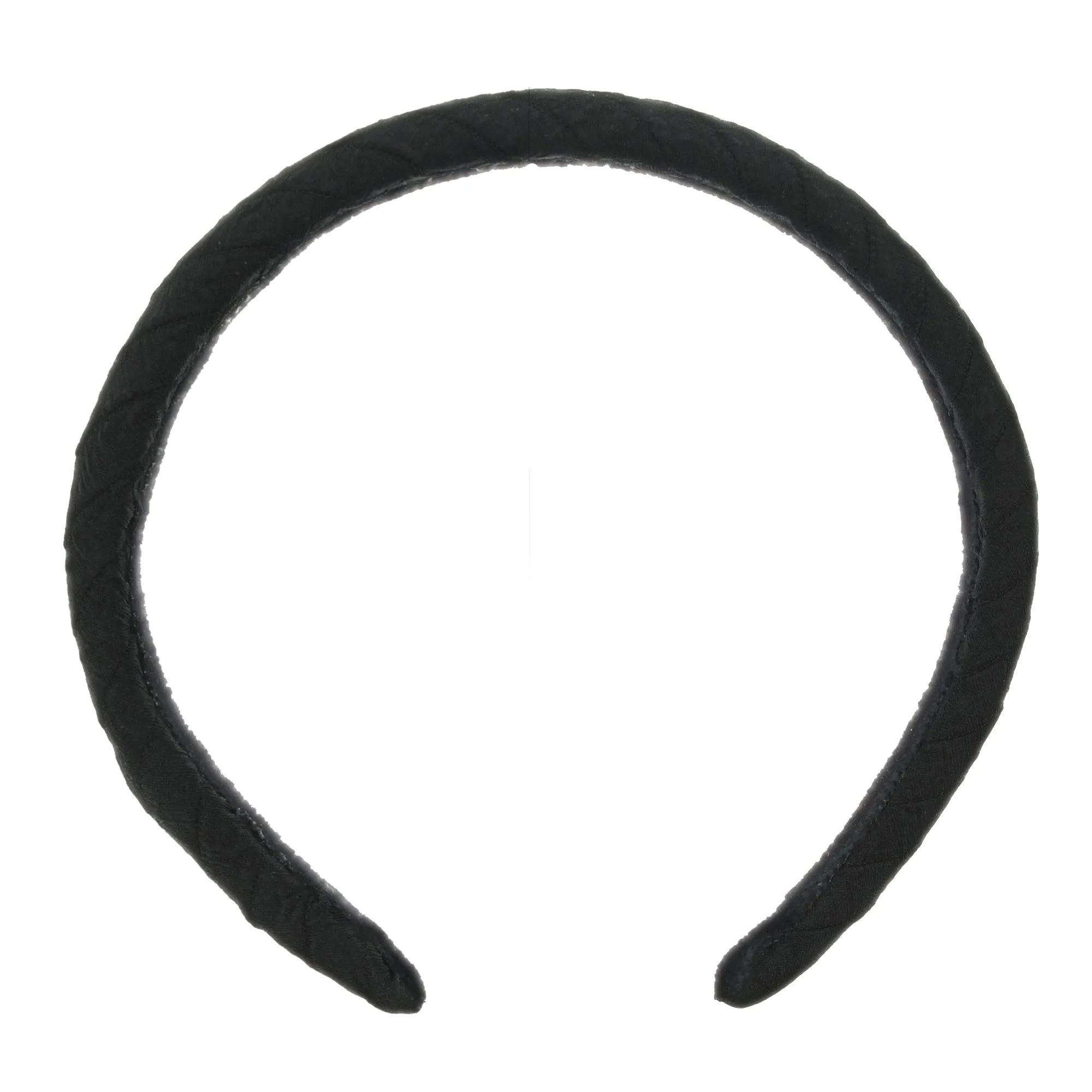 Black Ribbed Pattern Vintage Aliceband
