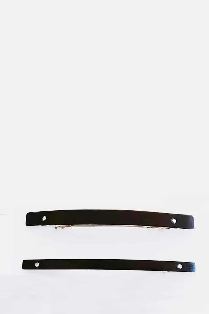 Black XL Barrette 21
