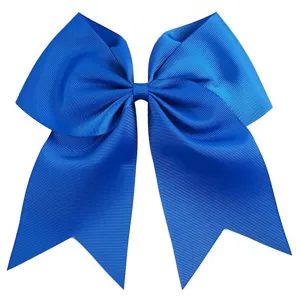 Blue Clip Hair Bow