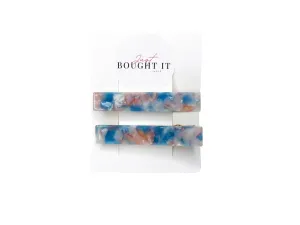 Blue Sky Hair Clip