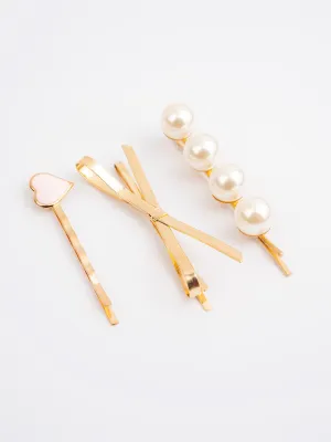 Bow Hair Pin Set