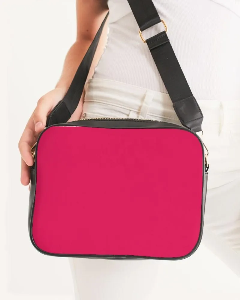 Bright Pink Crossbody Bag | Bright Pure Pink | C0M100Y50K0