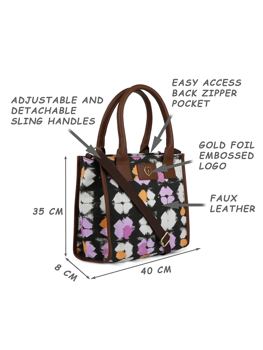 Caprese Enora Tote Small Black