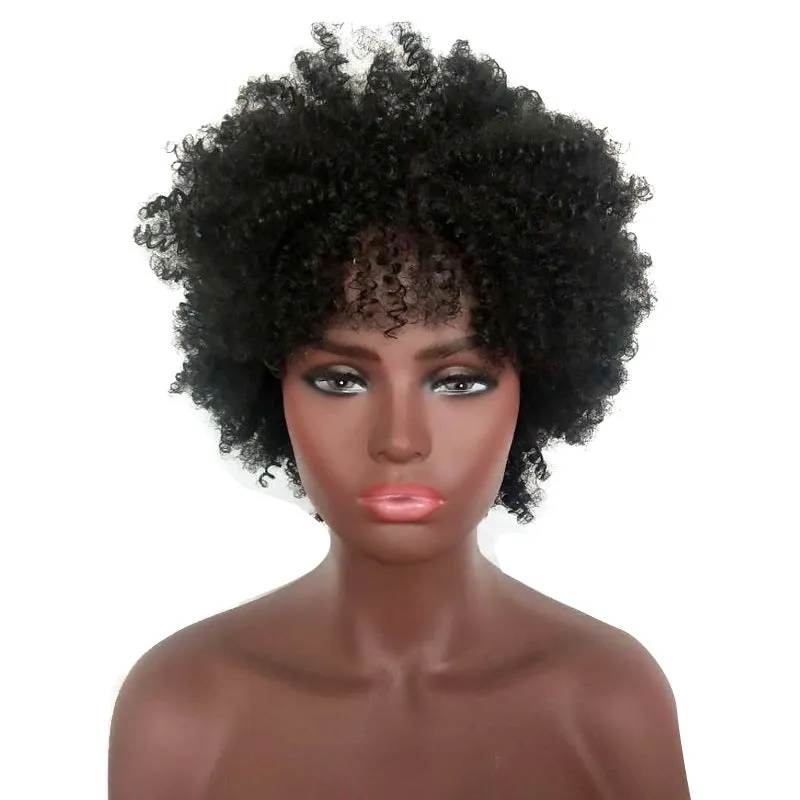 Chic Curls Pixie Wig - Heat Resistant Synthetic Fiber