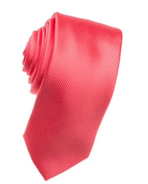 Coral Tone on Tone Necktie
