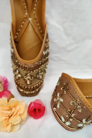 Crafted Jutis In Intricate Design