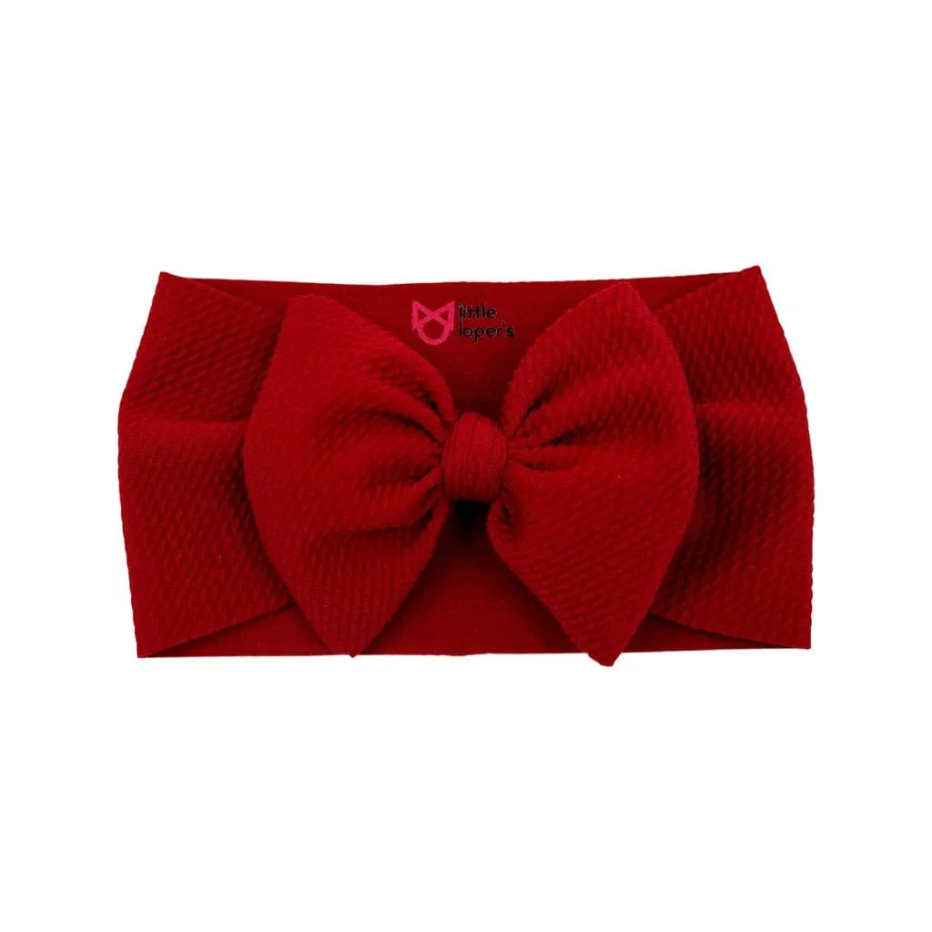 Crimson Headwrap