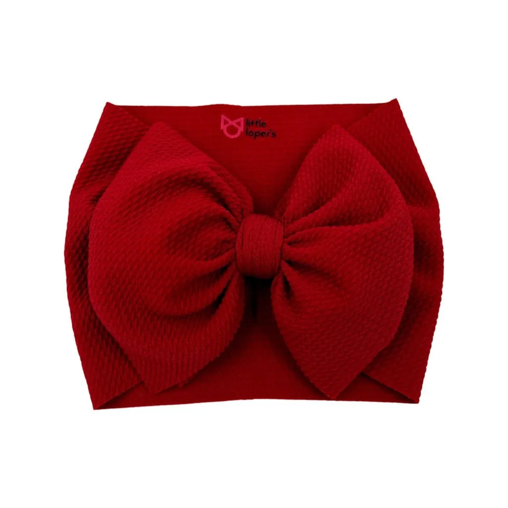 Crimson Headwrap