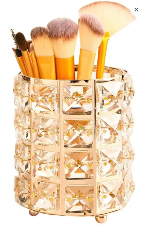 Crystal Makeup Brush Holder