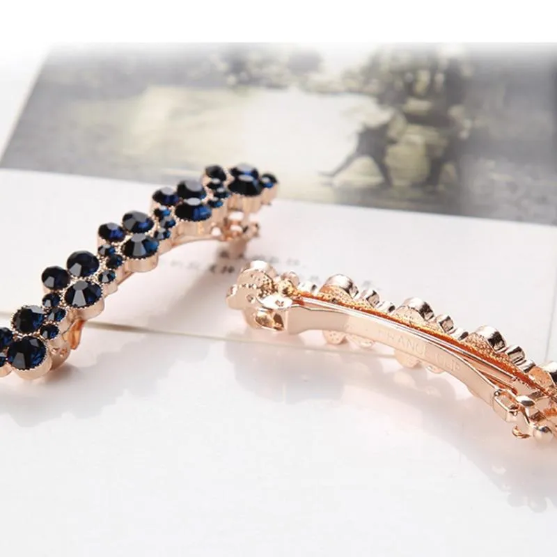 Crystal Pearl Hair Clip