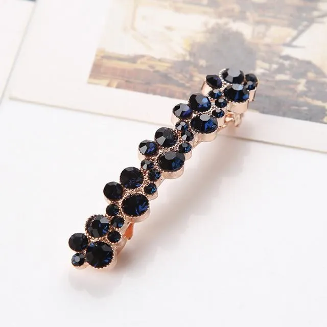 Crystal Pearl Hair Clip