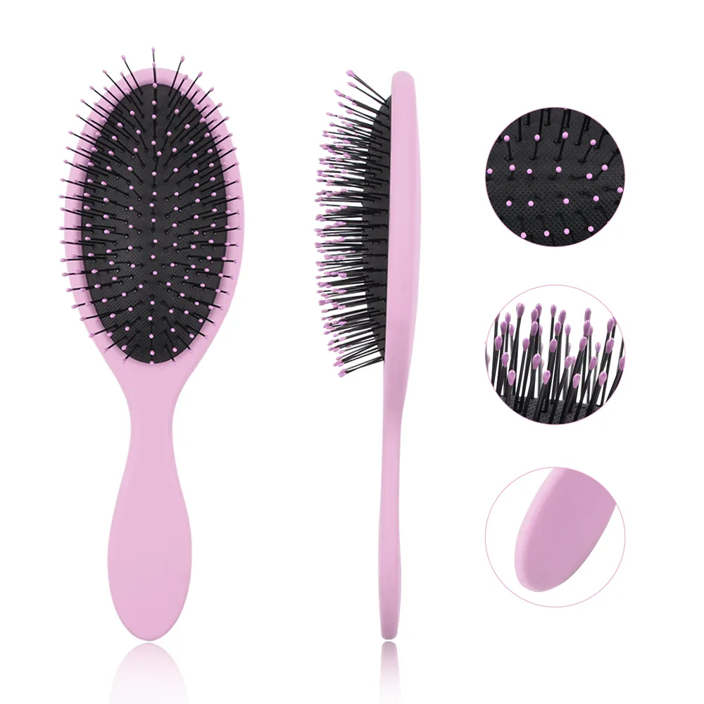Custom Soft Bristles Plastic Hair Brush