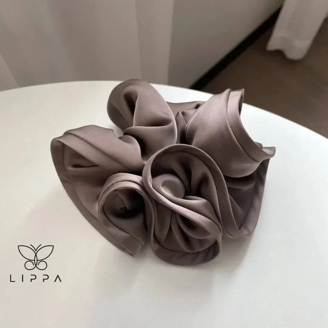 Fashion Big Size Scrunchie - Elegant Ruffle Elastic Hair Bands