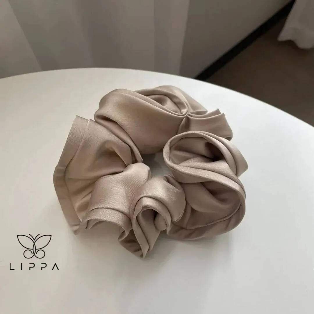 Fashion Big Size Scrunchie - Elegant Ruffle Elastic Hair Bands