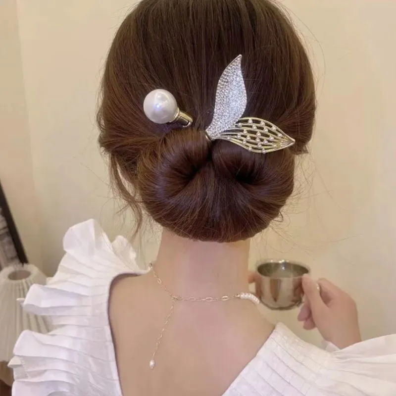 Fish Tail Hair Curler Elegant Flower