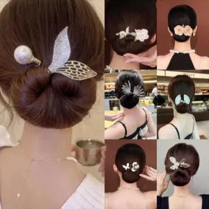 Fish Tail Hair Curler Elegant Flower