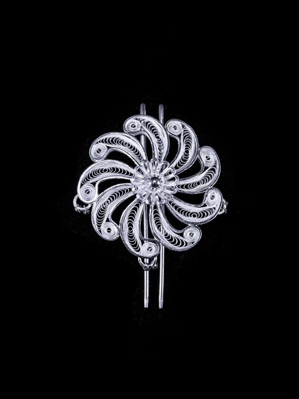 Floral Bun Pin