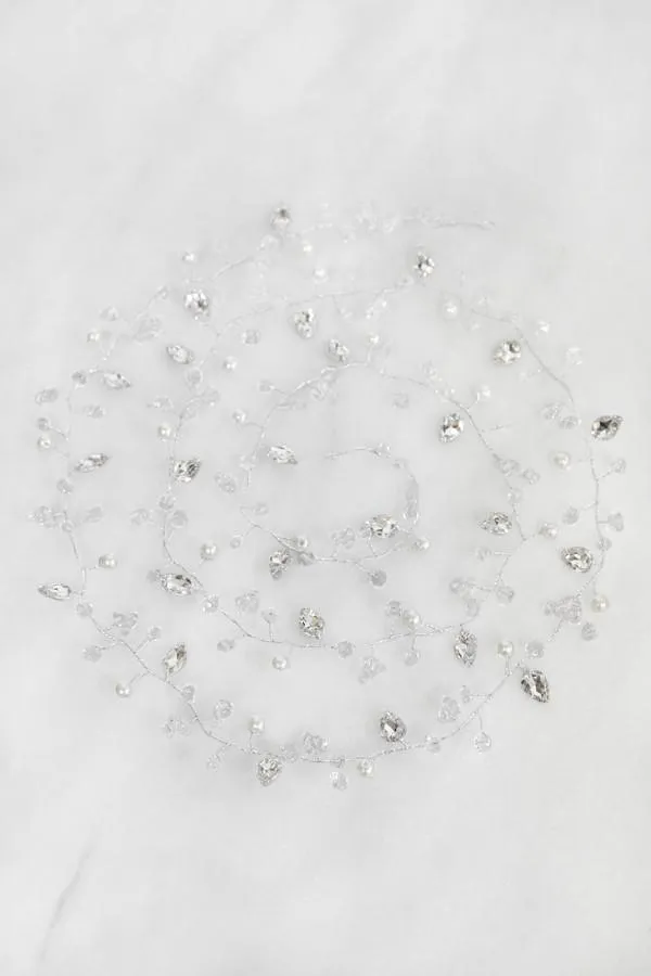 Gabriella Crystal Vine Headpiece