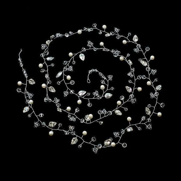 Gabriella Crystal Vine Headpiece