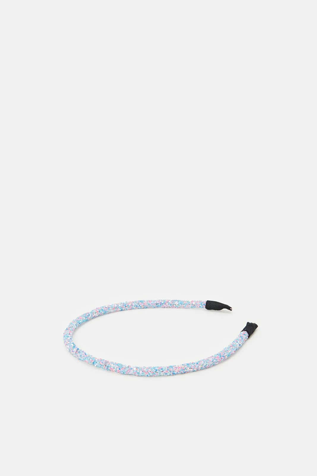 Girls Assorted Glittery Headband Set (5 Piece)