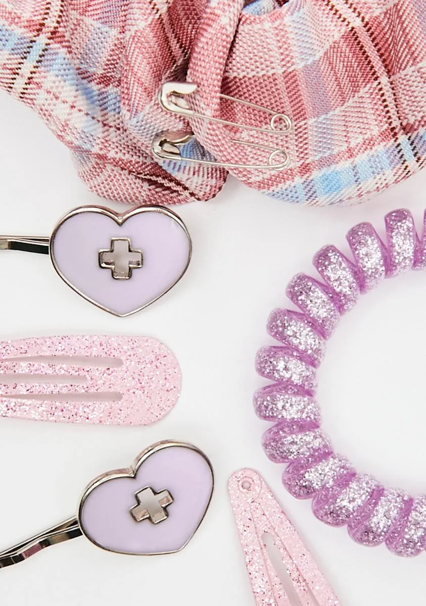 Glitter Factory Hair Clips Set