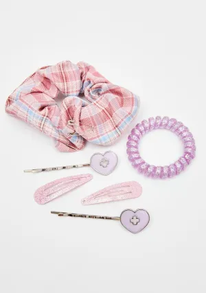 Glitter Factory Hair Clips Set
