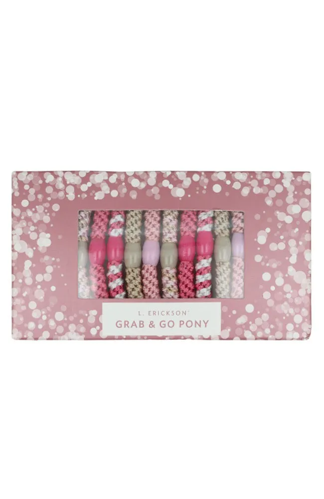 Grab & Go Ponytail Holders - Holiday Box