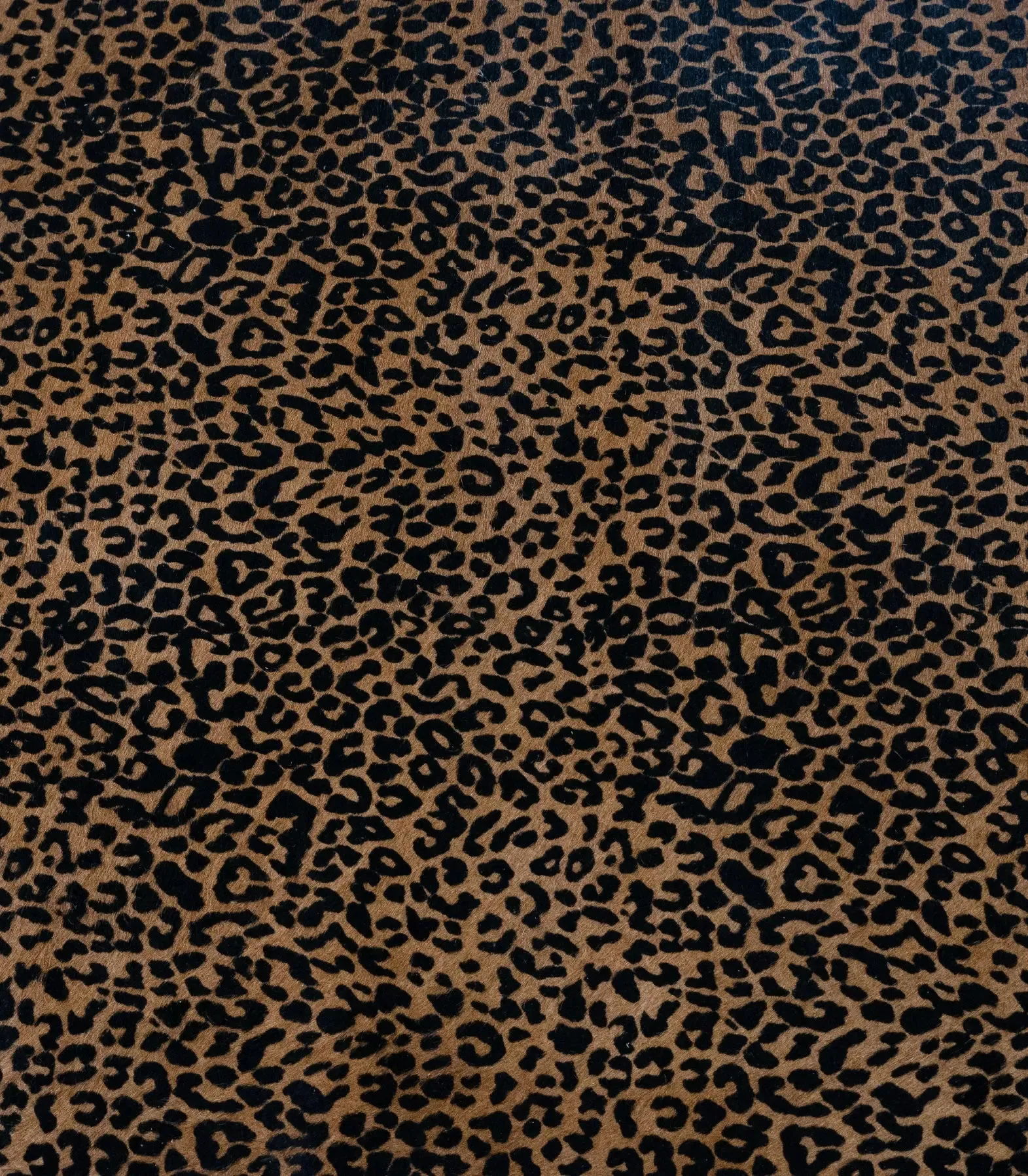 Hair-On Baby Leopard Print Cowhide