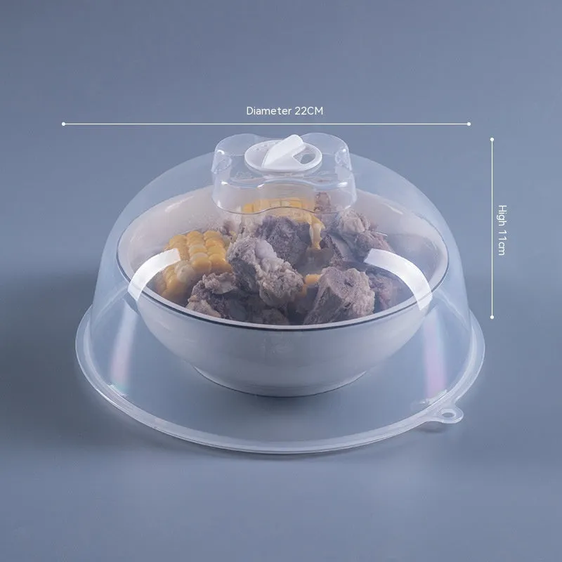 HeatGuard Pro: Splash-Resistant & High-Temp Microwave Cover