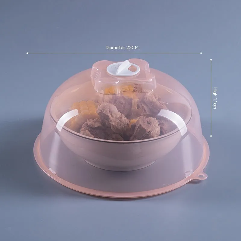 HeatGuard Pro: Splash-Resistant & High-Temp Microwave Cover