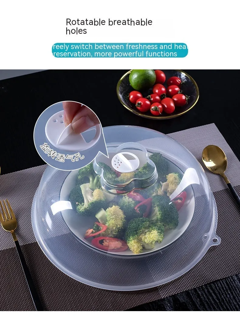 HeatGuard Pro: Splash-Resistant & High-Temp Microwave Cover