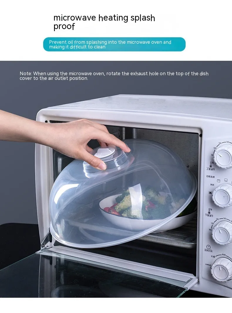 HeatGuard Pro: Splash-Resistant & High-Temp Microwave Cover