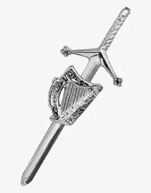 Irish Harp Custom Kilt Pin