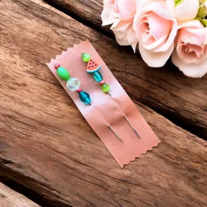 Jersey Girl Stitch Co | Fruit Pin Set