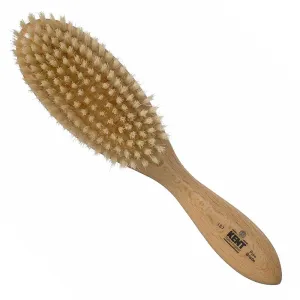 Kent Ladies Finest Satinwood Pure White Bristle Oval Brush LS7