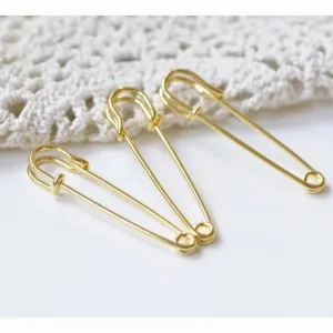 Kilt Pin - Safety Pins  - Gold