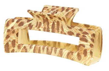 Leopard Claw Clip