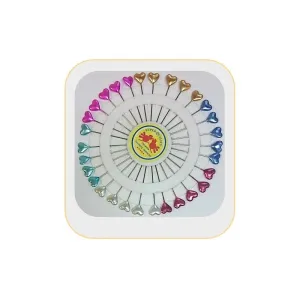 Long Hearted Pins Wheel - 55mm  (30 Pcs)