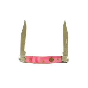M&F Western Mand F Western Ridge 2 Blade Pen Knife, Pink