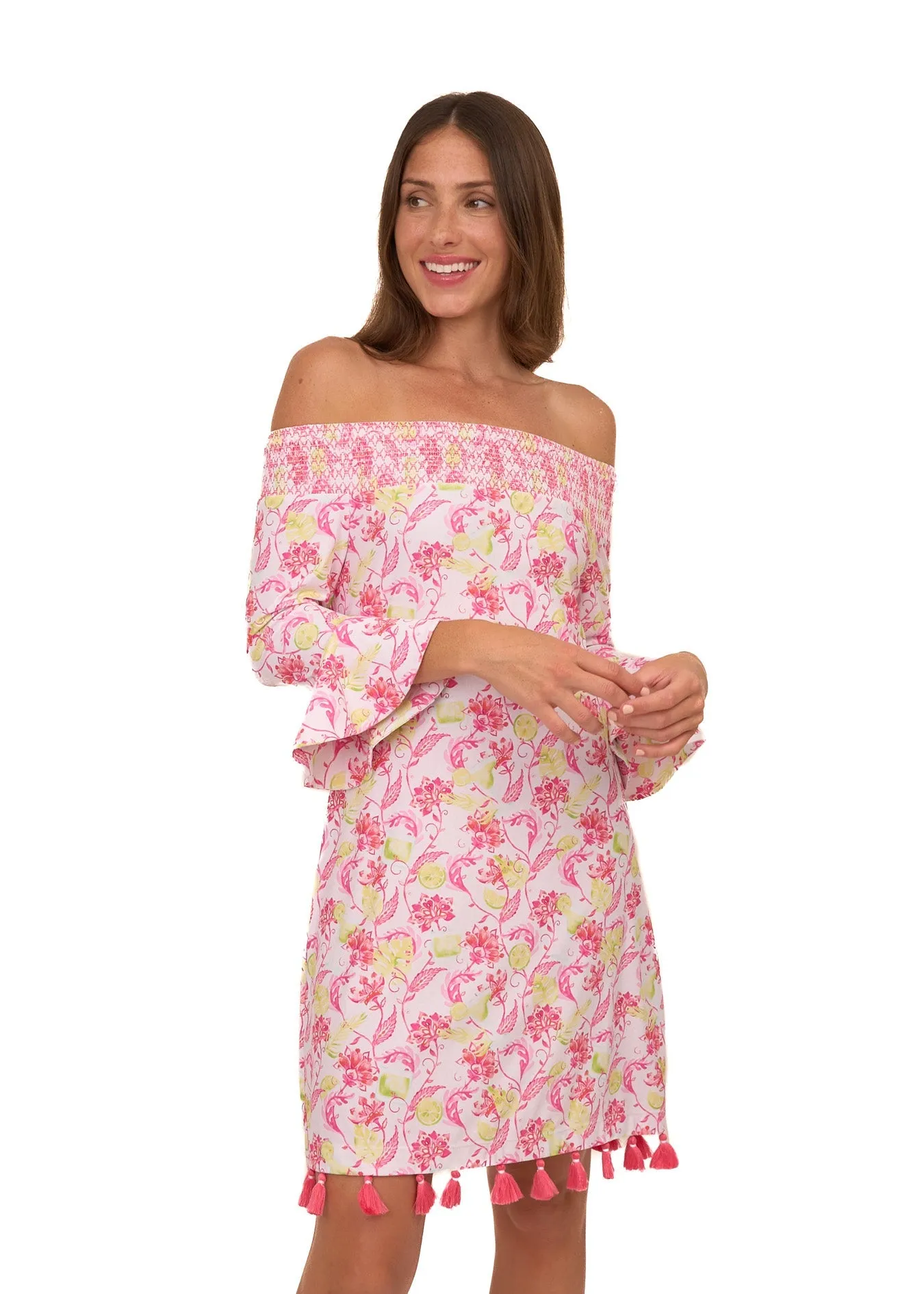 Margarita Off The Shoulder Dress