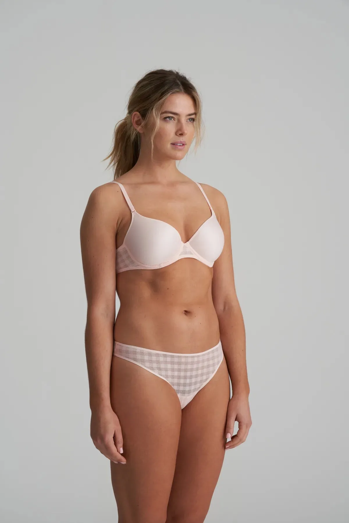 Marie Jo Jereme Thong in Glossy Pink