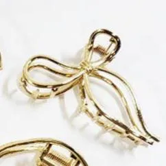 Metallic Hair Claw Clips