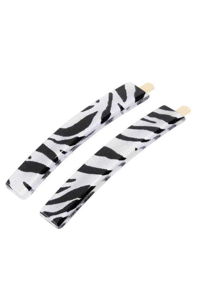 Mod Bobby Pin Pairs - Classic Animal