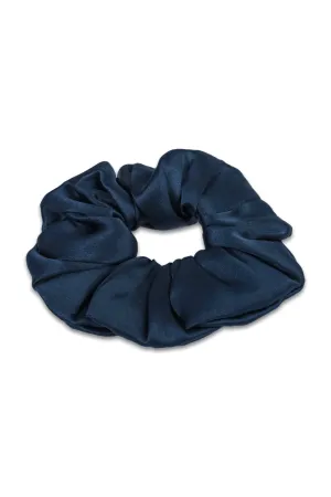 Navy Blue Anabel Pure Silk Scrunchie